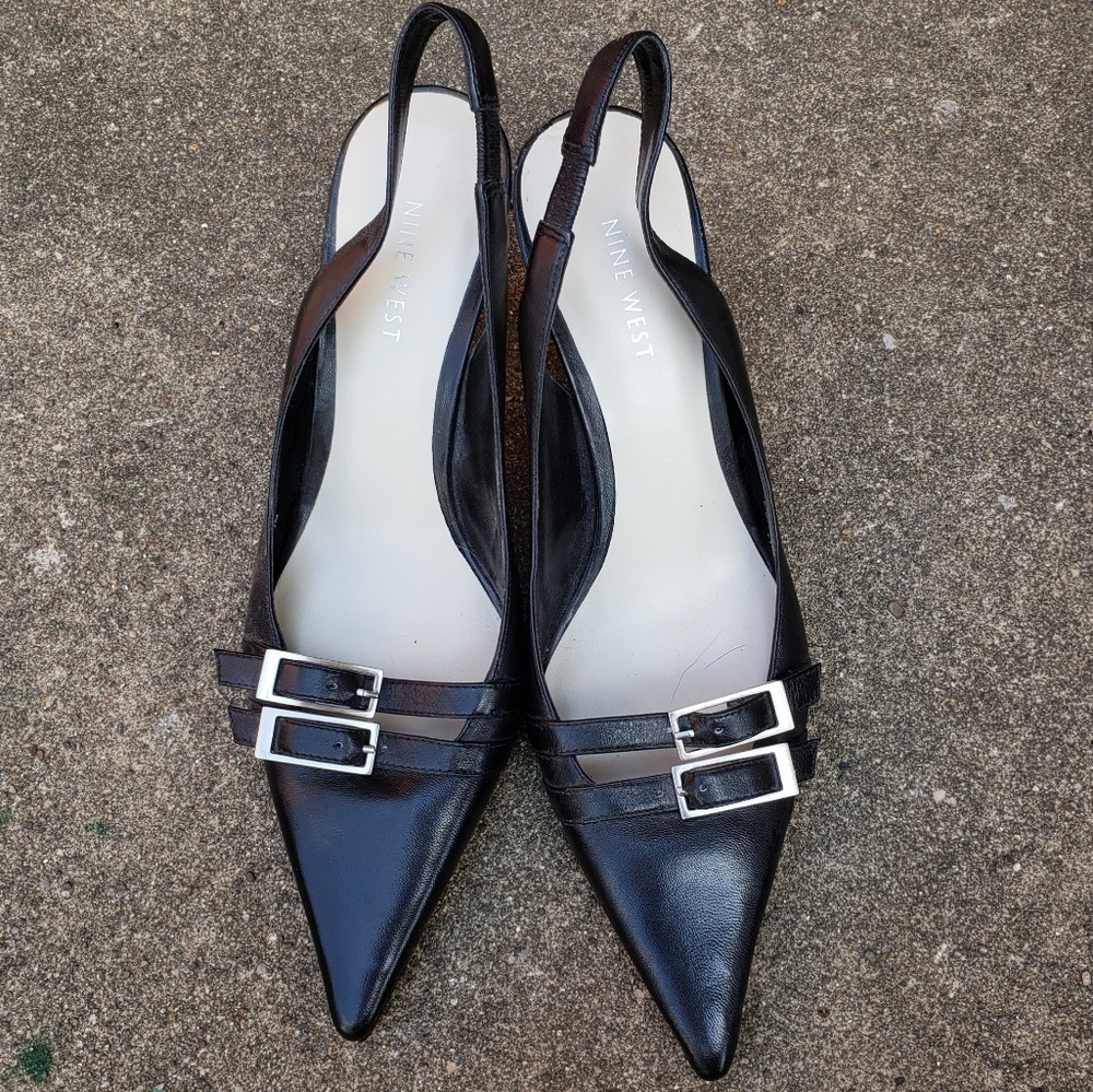 Nine west kitten heels